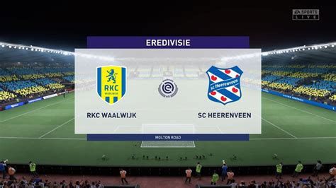 rkc waalwijk vs sc heerenveen h2h